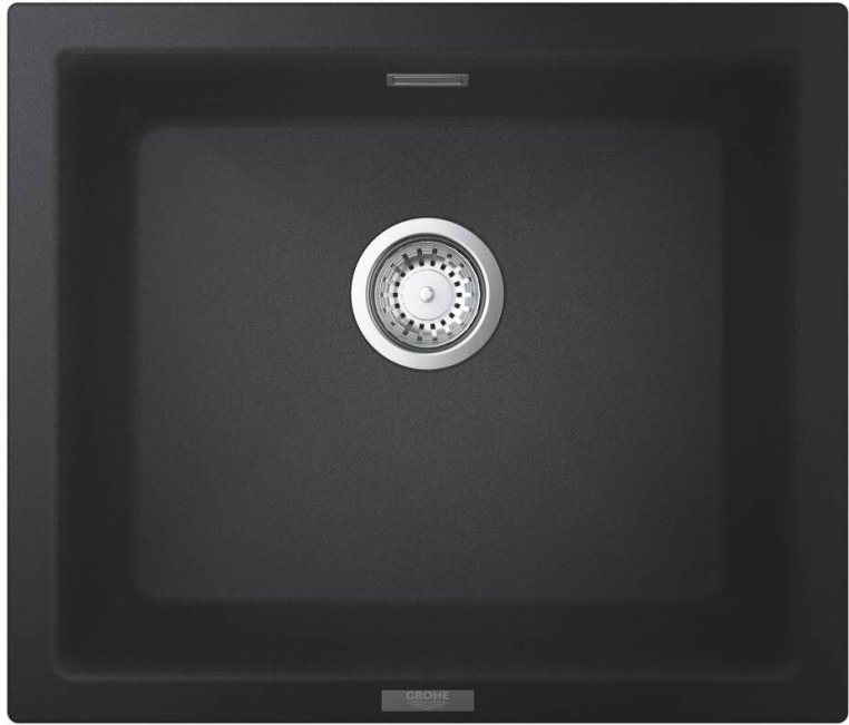 Мойка кухонная Grohe K700U 31654AP0 черный гранит