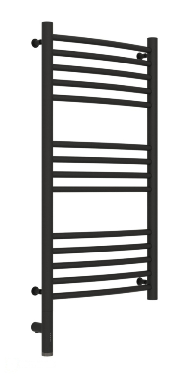 Электрический полотенцесушитель Сунержа Богема 3.0 выгнутая 800x400 МЭМ Лев. темный титан муар (15-5802-8040)