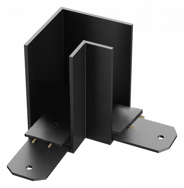 Соединитель угловой внутренний для треков встраиваемых Denkirs TR2102 TR2102-BK