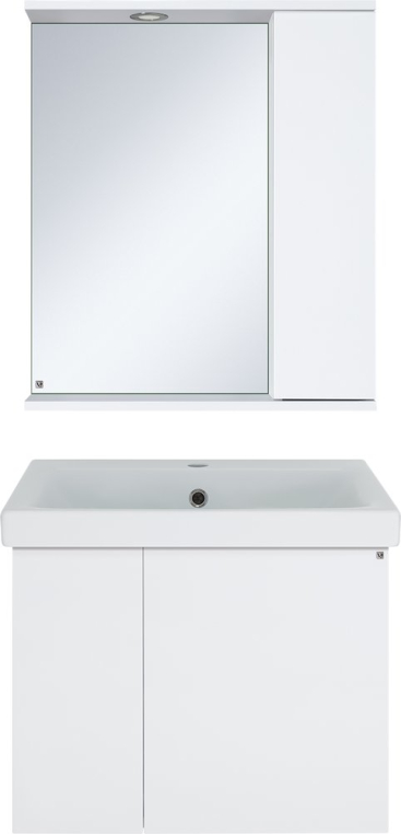 Комплект мебели Misty Лира 60 подвесная (Пр-Лир06060-50По+S-UM-MOD60/1+П-Лир04060-013П)