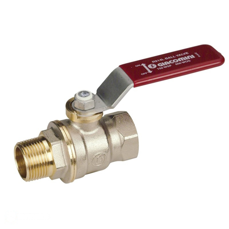 Кран шаровой Giacomini 3/4" НB (рычаг) серия DADO R914LX024 (R914LX024)