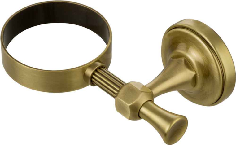 Держатель настенный для мыльницы/стакана/дозатора/жидкого мыла Migliore Fortuna 27697 бронза