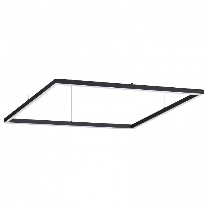 Подвесной светильник Ideal Lux Oracle ORACLE SLIM D70 SQUARE BK 3000K