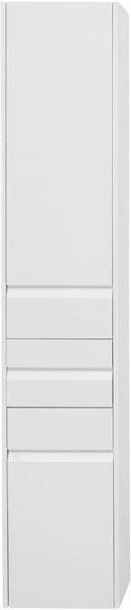 Шкаф-пенал для ванной Aquanet Палермо 35 L белый глянец 00237410