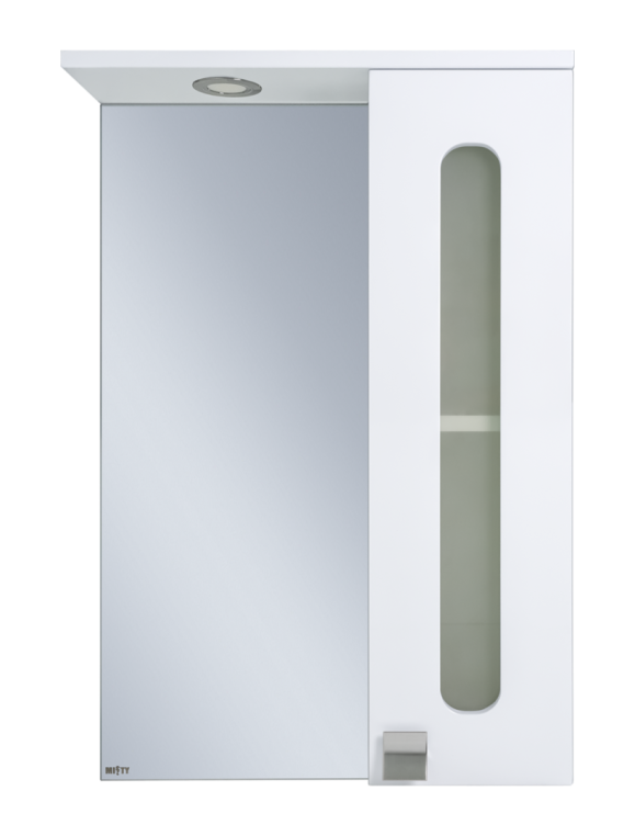 Зеркальный шкаф Misty Урал-50 Э-Ура-04050-021П правый