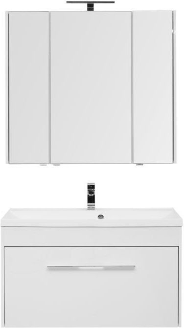 Мебель для ванной Aquanet Августа 100 белый (раковина Нота NEW) 00225238