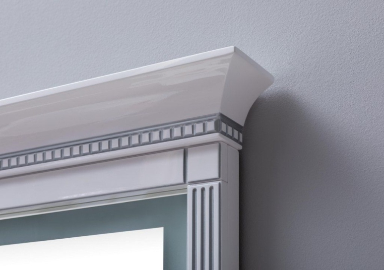 Комплект мебели для ванной Aquanet Селена 105 белый/серебро (3 ящика, 2 дверцы) 00233129