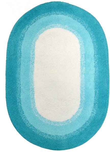 Коврик для ванной Ridder Racing 50x70 7053315 голубой