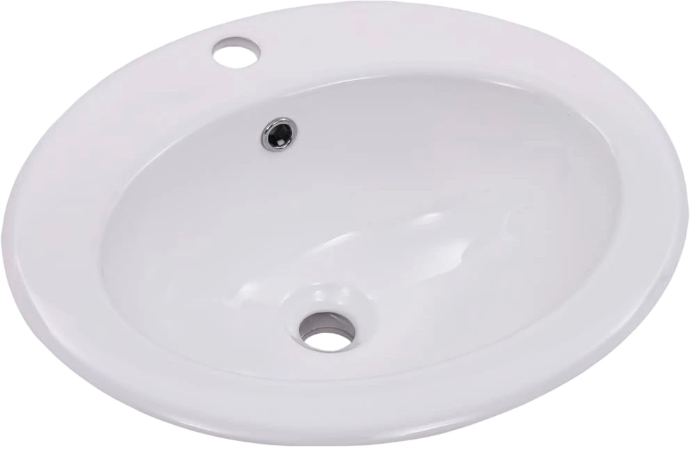 Раковина Gid 9413 71107 встраиваемая сверху белая 56x49x19