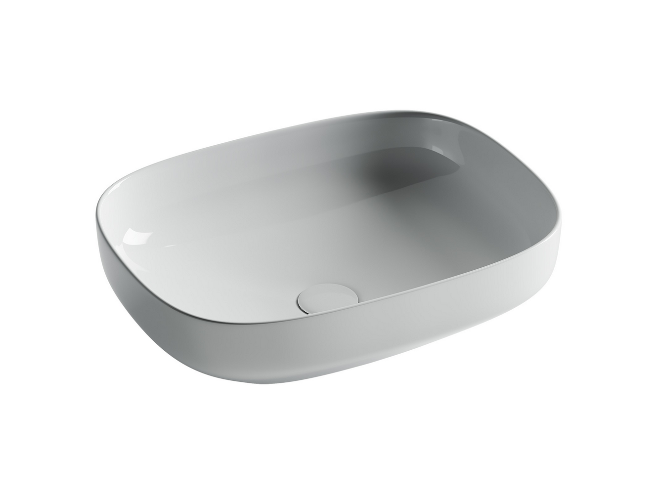 Умывальник чаша накладная прямоугольная Element 500x380x150мм