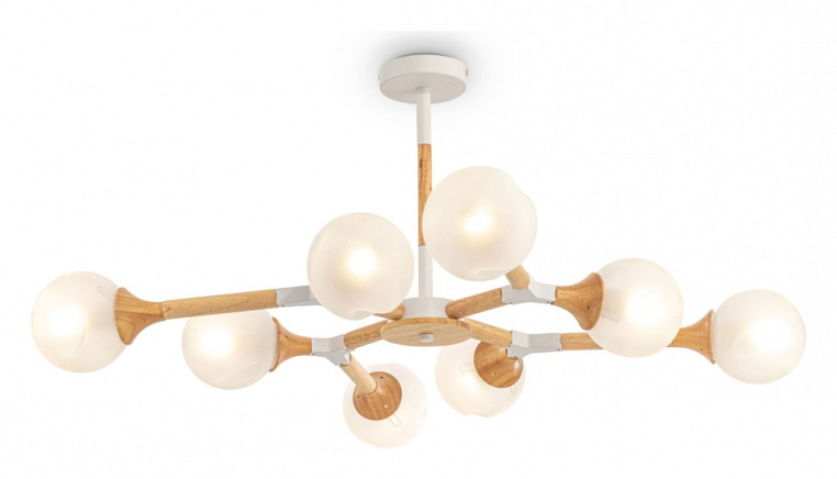Люстра на штанге Freya Amy FR5105CL-08W