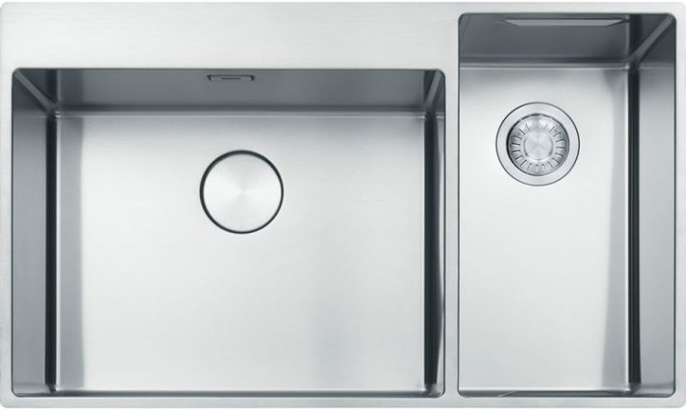 Кухонная мойка Franke Box Center BWX 220-54-27 TL, рабочий центр справа