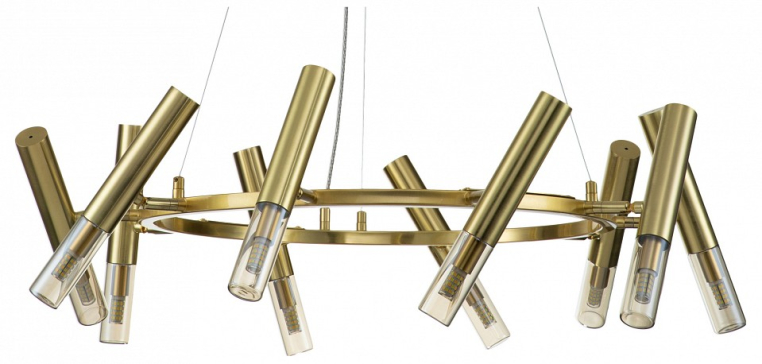 Подвесная люстра Indigo Sigaro 13006/10P Gold