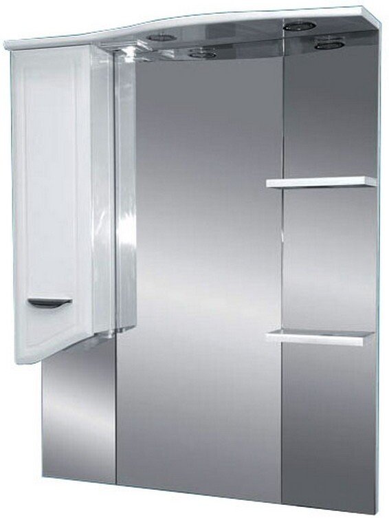 Зеркальный шкаф Misty Дрея 85 Э-Дре02085-01СвЛ