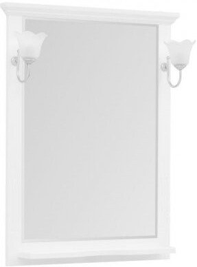 Зеркало Aquanet Лагуна 75x100 00175306 белый