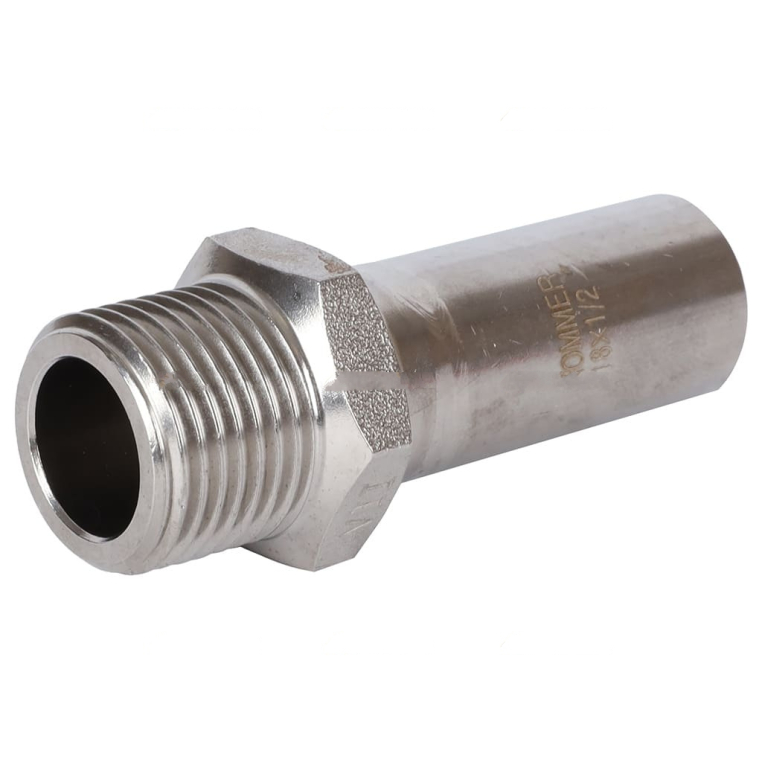 RSS-0023-000221 ROMMER Вставка переходная НПр-ВР, 22х1, из нержавеющей стали прессовой