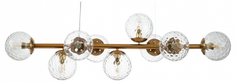 Подвесная люстра Indigo Cocoon 11008/9P Brass