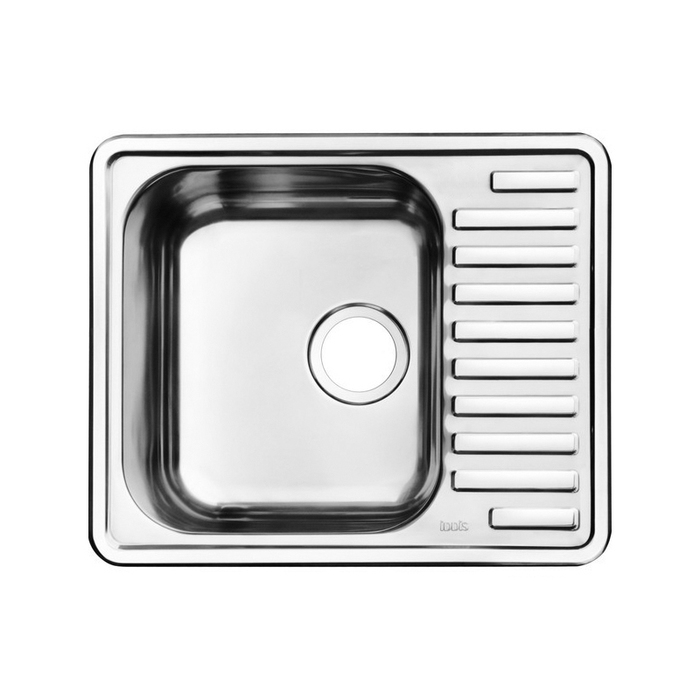 Кухонная мойка IDDIS Strit STR58PDi77 хром 585x485 см