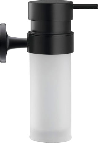 Дозатор для мыла Duravit Starck 0099354600 настенный, чёрный матовый