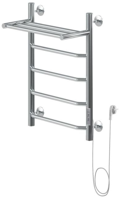 Полотенцесушитель электрический Aquanet Fiona 60х40 Тэн справа, с полкой 00281997