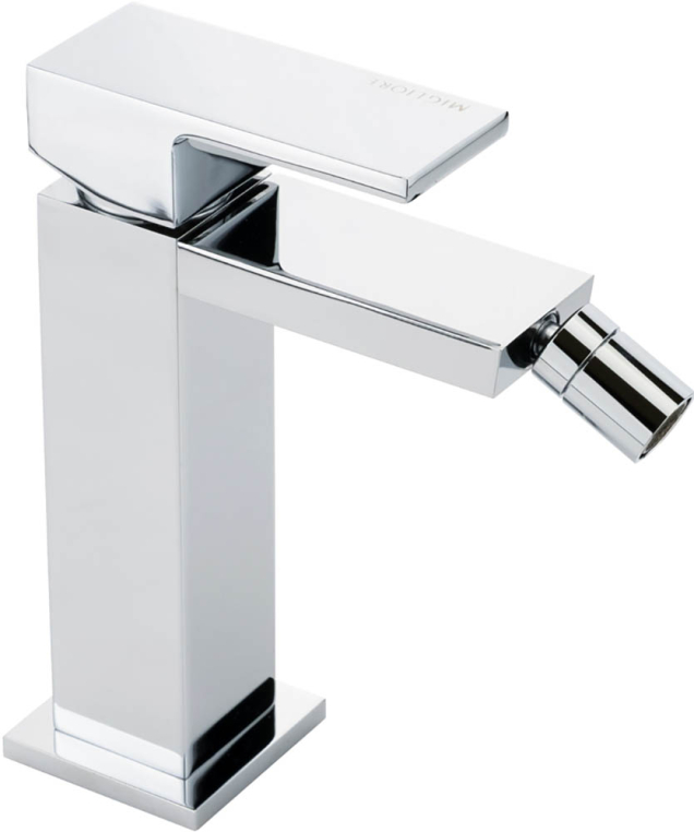 Смеситель для биде Migliore Kvant 25397 плоский излив хром