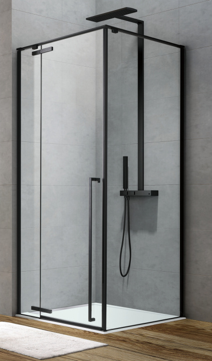 Душевой уголок Aquanet Ideal 120x90 AE-AXC92MB-S-B