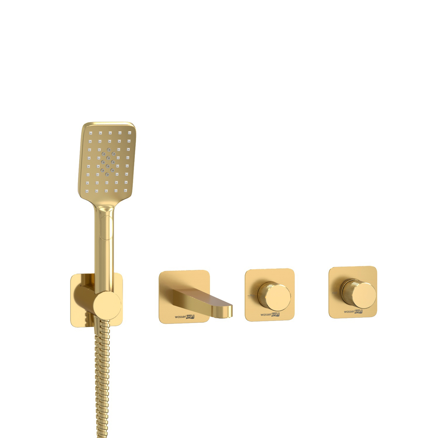 A8251.306.308.285.194.201 Встраиваемый комплект для ванны с лейкой и изливом