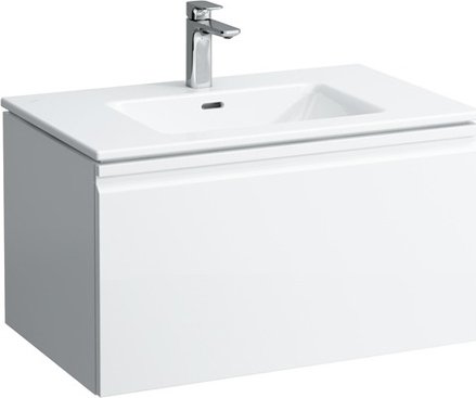 Тумба с раковиной Laufen Pro S 80x50 8.6096.4.475.104.1 белый глянец