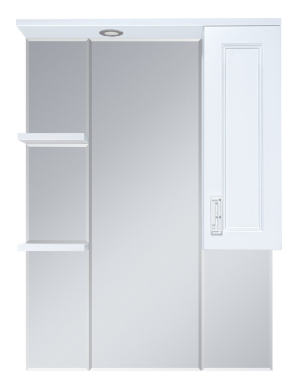 Зеркальный шкаф Misty Дива 75 со светом правый