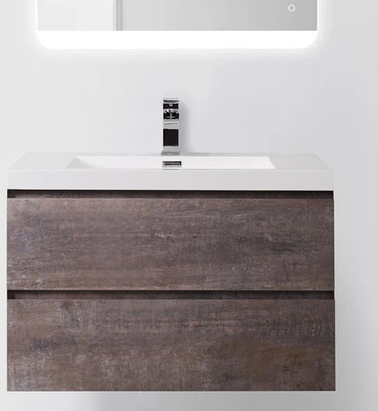 Тумба под раковину BelBagno Luce 80 см LUCE-800-2C-SO-PT Stone