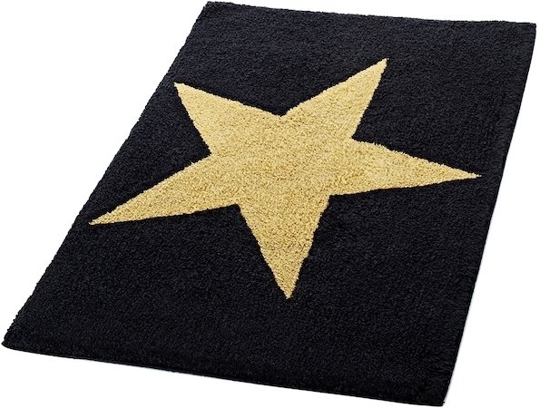 Коврик для ванной Ridder Star 60x90 712304 черный