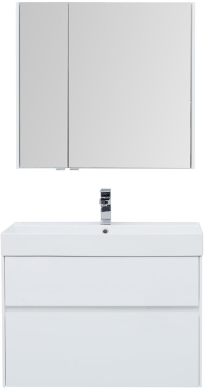 Комплект мебели Aquanet Бруклин 85 (203960+00198208+179635)