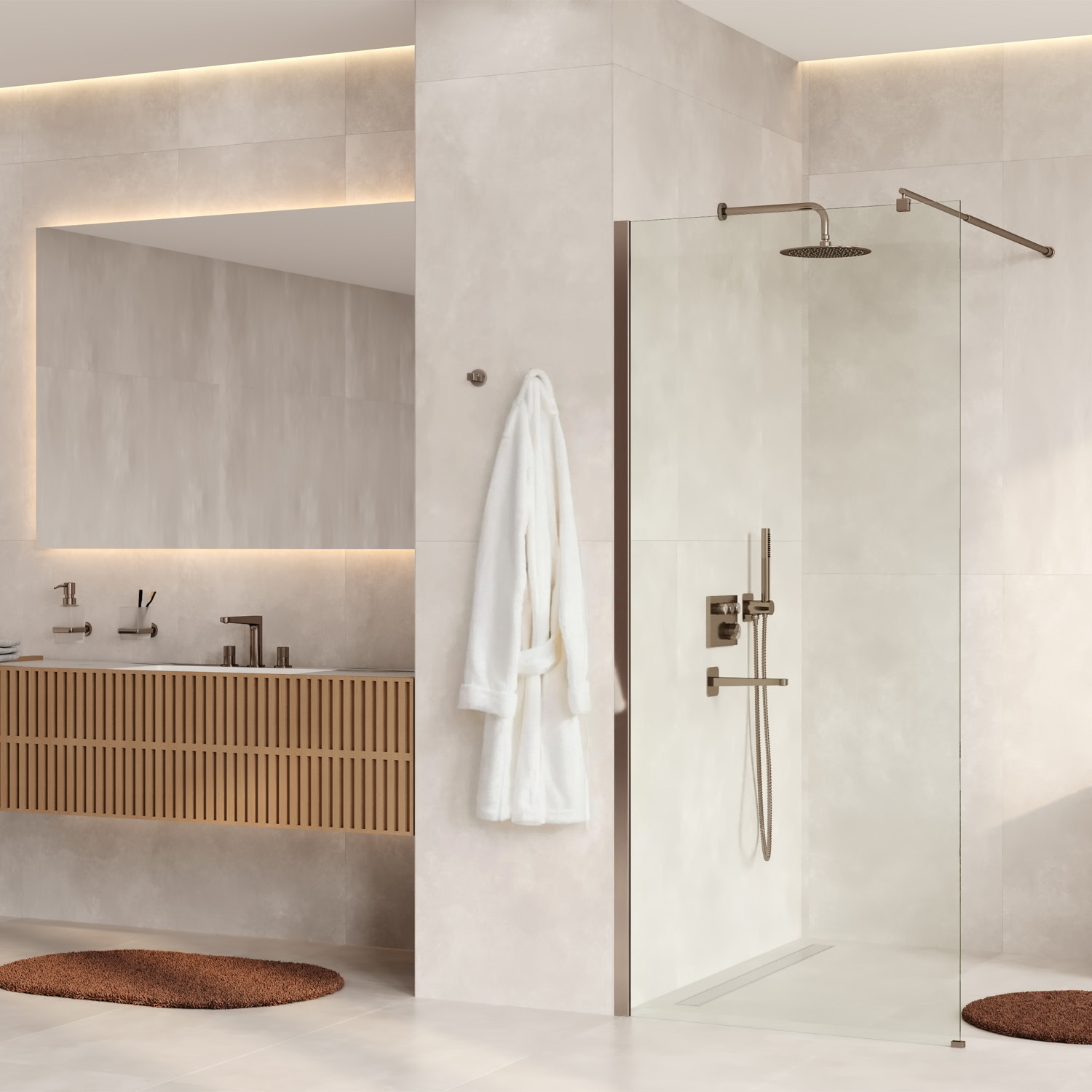 Rur 30W46BN  Душевое ограждение