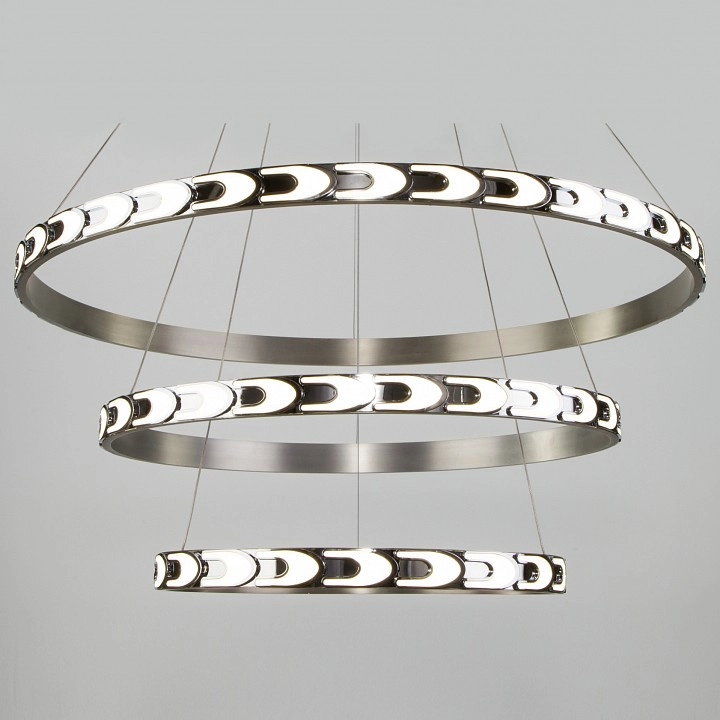 Подвесной светильник Eurosvet Chain 90163/3 сатин-никель 160W