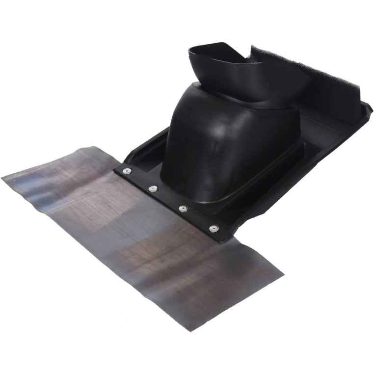 009076  Vaillant Элемент из пластмассы для пересечения дымоходом/воздуховодом косой крыши, цвет-черный