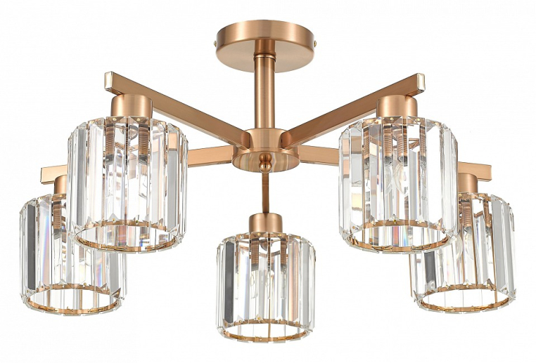 Люстра на штанге Escada Adorn 692/5P Сopper