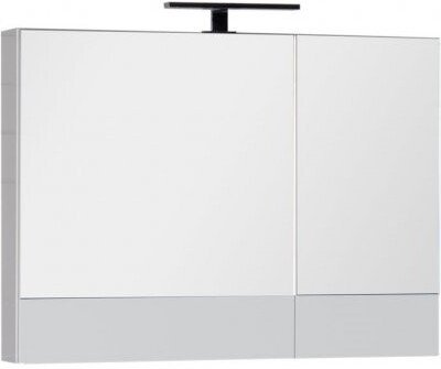 Зеркало-шкаф Aquanet Нота 90x67 белый 00165371