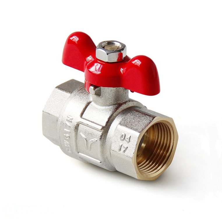 Кран шаровой Pro Aqua 1/2F-1 1/2F ВВ (бабочка) FWB63-f15-f15x (FWB63-f15-f15x)