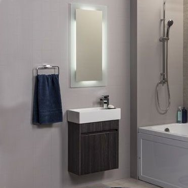 Комплект мебели Aquanet Лидс 50 эвкалипт мистери (182744+00182338+159095)