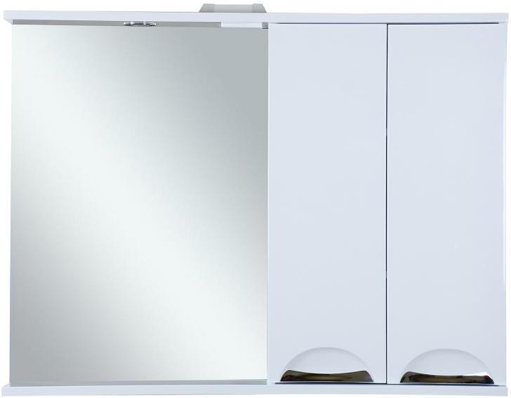 Зеркальный шкаф Misty Куба 105 П-Куб-01105-011П