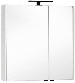 Зеркало-шкаф Aquanet Тулон 85x85 00182723 белый