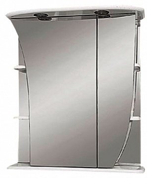 Зеркальный шкаф Misty Ладья 65 Э-Лад02065-01СвП