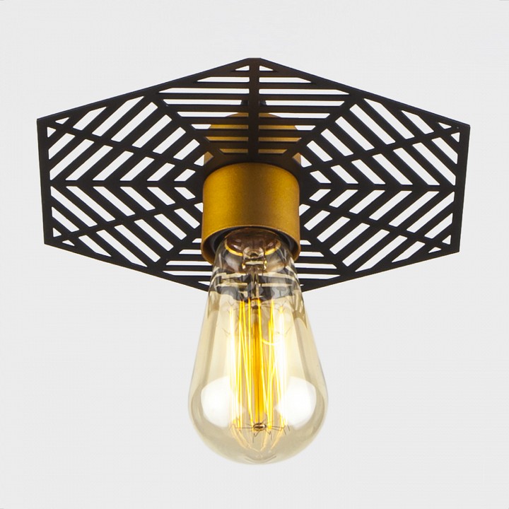 Подвесной светильник Eurosvet Creto 50167/1 бронза/черный