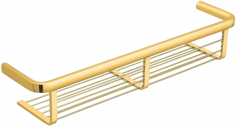 Полочка корзинка одинарная Colombo Lulu B6233.GOLD