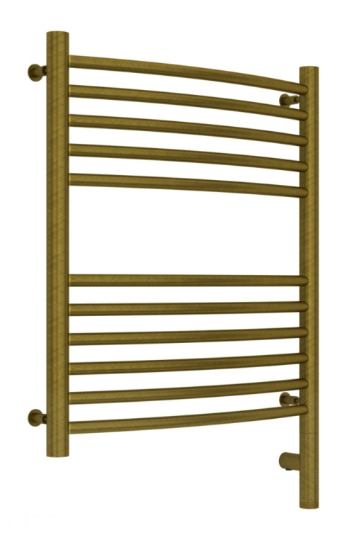 Электрический полотенцесушитель Сунержа Богема 3.0 выгнутая 600x500 МЭМ Пр. состаренная бронза (05-5803-6050)