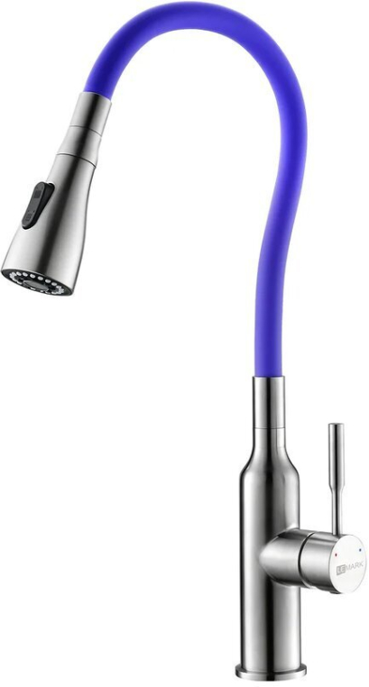 Смеситель LEMARK Expert LM5082S-Violet для кухни с гибким изливом