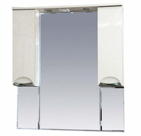 Зеркальный шкаф Misty Жасмин 105 П-Жас02105-011Св белая эмаль
