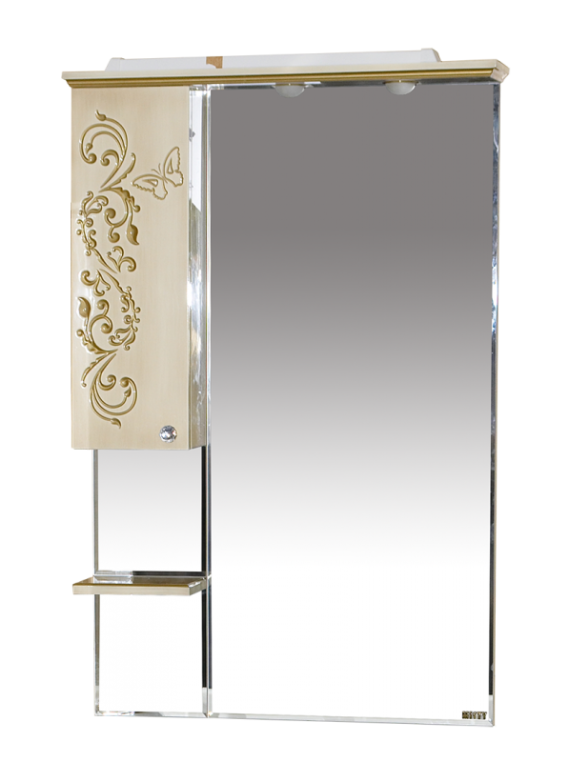 Зеркальный шкаф Misty Бабочка 115 Л-Баб04075-033СвЛ