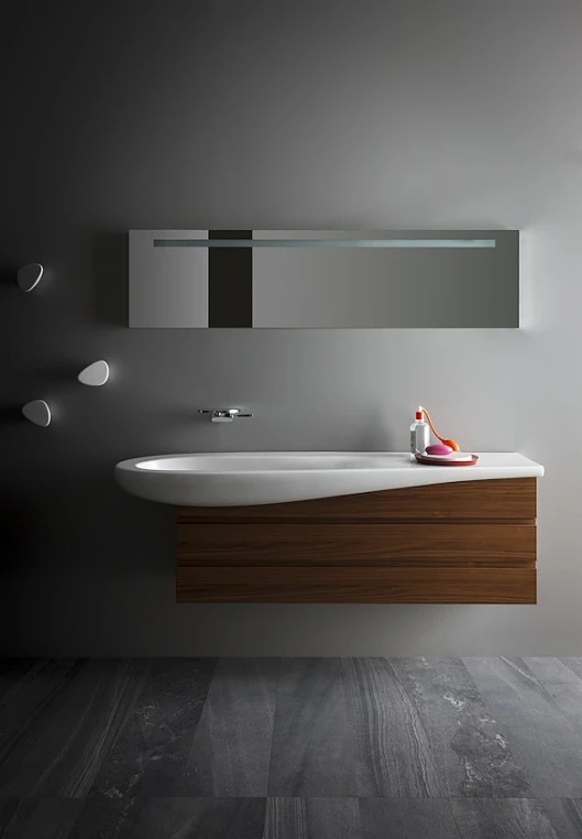 Раковина-столешница Laufen IL Bagno Alessi 160x50 8.1497.1.400.104.1