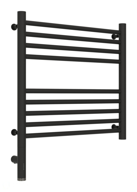 Электрический полотенцесушитель Сунержа Богема 3.0 прямая 500x500 МЭМ Лев. темный титан муар (15-5804-5050)